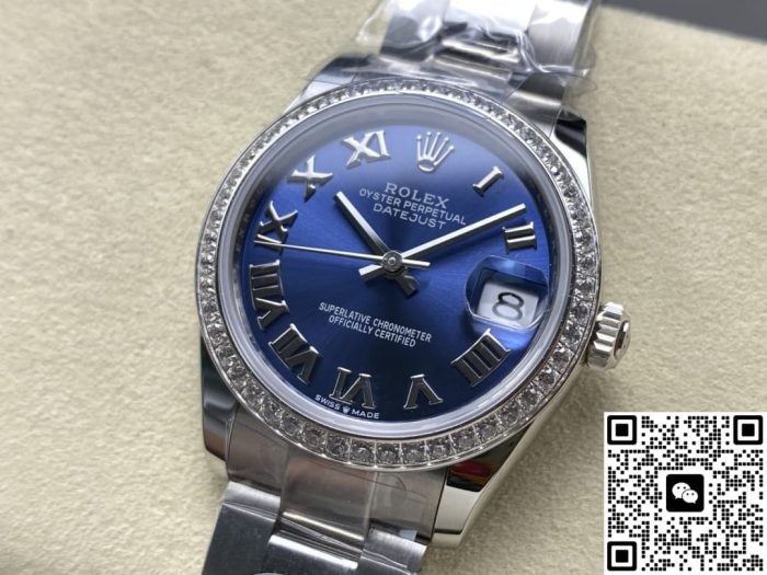 Replica Rolex Datejust m278384rbr-0038 AR Factory Bright blue dial - Image 4