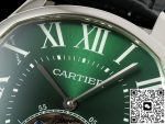 Replica Cartier Drive de W4100016 RMS Factory Tourbillon green Dial - Image 5