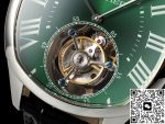 Replica Cartier Drive de W4100016 RMS Factory Tourbillon green Dial - Image 4