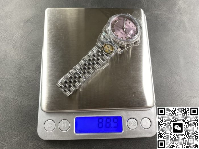 Replica Rolex Datejust m278384rbr-0028 AR Factory Pink dial - Image 11