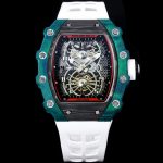 Replica Richard Mille RM21-01 RM Factory Tourbillon Tonneau-shaped dial