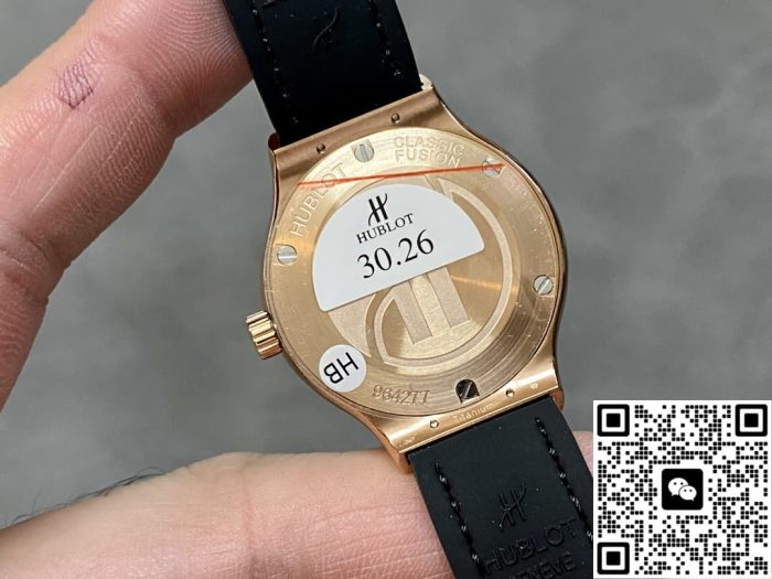 Replica Hublot Classic Fusion 591.OX.1480.RX.1204 HB Factory Leather strap - Image 5