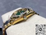 Replica Rolex Day-Date 118238 8+ Factory Green Dial with Diamonds - Image 17