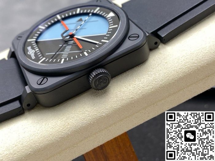 Replica Bell & Ross INSTRUMENTS BR03A-HRZ-CE M+ factory ceramic case - Image 2