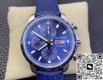Replica Chopard MILLE MIGLIA 168571-3007 V7 Factory Calfskin leather strap - Image 2