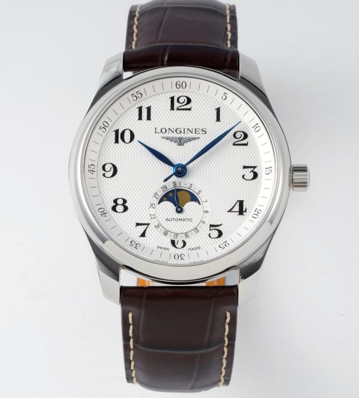 Replica Longines Master Collection L2.409.4.78.3 APS Factory Blue steel hands - Image 1