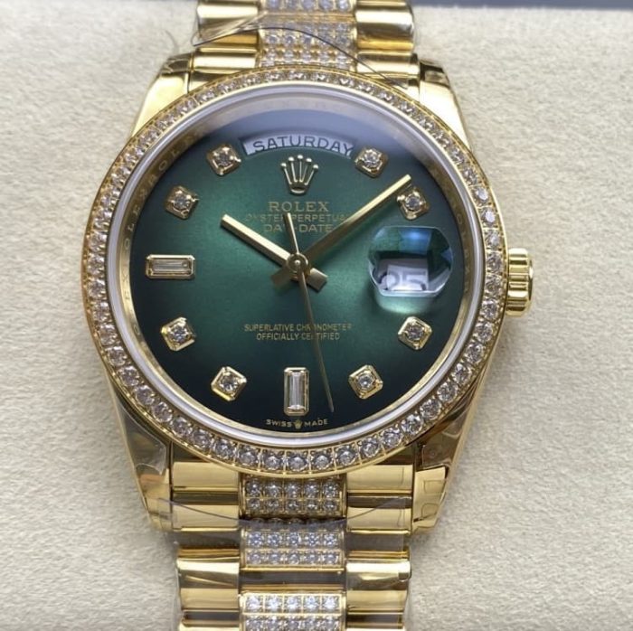 Replica Rolex Day-Date m128348rbr-0036 8+ Factory Blue Crystal - Image 1