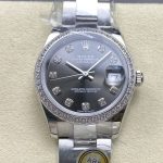 Replica Rolex Datejust m278384rbr-0009 AR Factory Screw-down crown