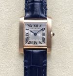 Replica Cartier Tank WGTA0280 8848 Factory Blue strap