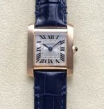 Replica Cartier Tank WGTA0280 8848 Factory Blue strap - Image 11