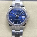 Replica Rolex Datejust m126284rbr-0010 AR Factory Blue Dial - Image 11