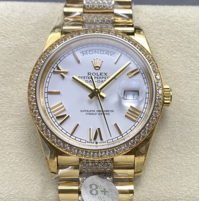 Replica Rolex Day-Date m128348rbr-0065 8+ Factory Big calendar - Image 1