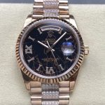 Replica Rolex Day-Date m128235-0042 8+ Factory Hematite Quartz - Image 11