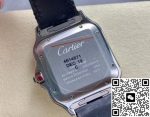 Replica Cartier Santos WSSA0064-01 BV Factory Black strap - Image 17