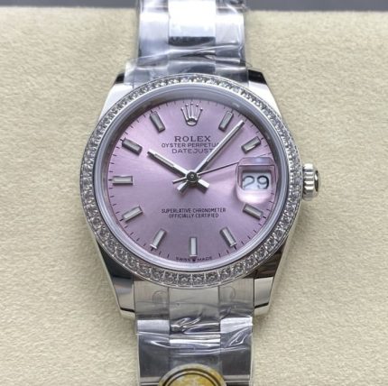 Replica Rolex Datejust m278384rbr-0017 AR Factory Pink dial