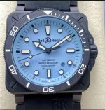 Replica Bell & Ross INSTRUMENTS BR03A-D-LM-CE/SRB M+ factory black ceramic case - Image 10
