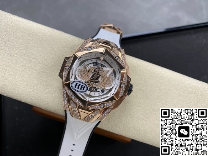 Replica Hublot BIG BANG 418.OX.2001.RX HB Factory Rubber strap - Image 4