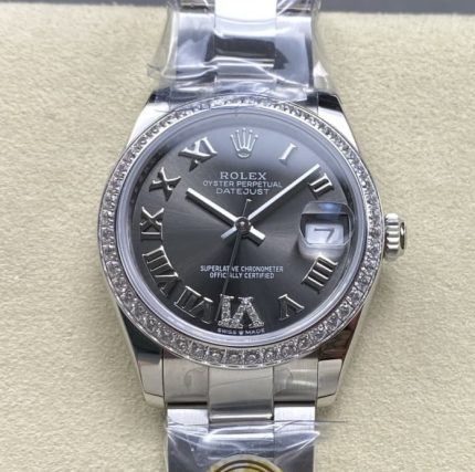 Replica Rolex Datejust m278384rbr-0031 AR Factory Oystersteel strap