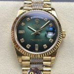 Replica Rolex Day-Date m128238-0070 8+ Factory Gradient green - Image 12