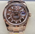 Replica Rolex Sky-Dweller m326935-0006 Noob Factory Oyster folding clasp