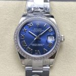 Replica Rolex Datejust m278384rbr-0038 AR Factory Bright blue dial - Image 11