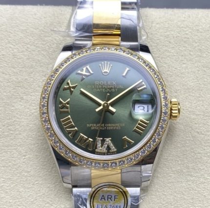 Replica Rolex Datejust m278383rbr-0015 AR Factory Screw-down case back
