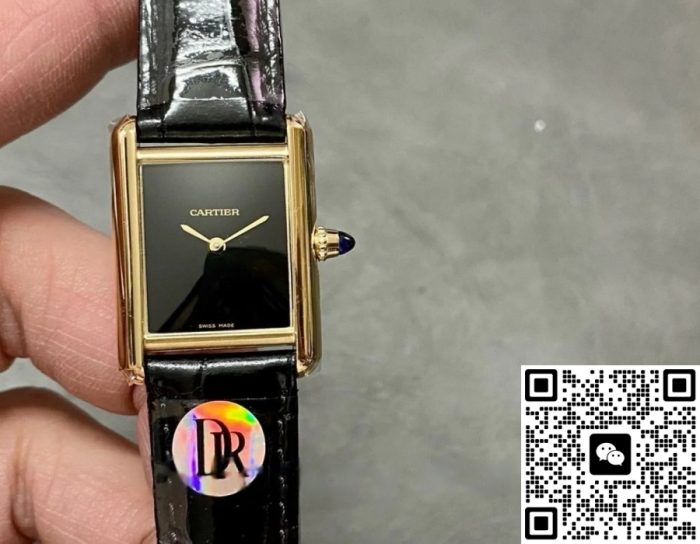 Replica Cartier Tank WGTA0091 DR Factory Black Dial - Image 2