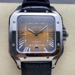 Replica Cartier Santos WSSA0064-01 BV Factory Black strap - Image 10