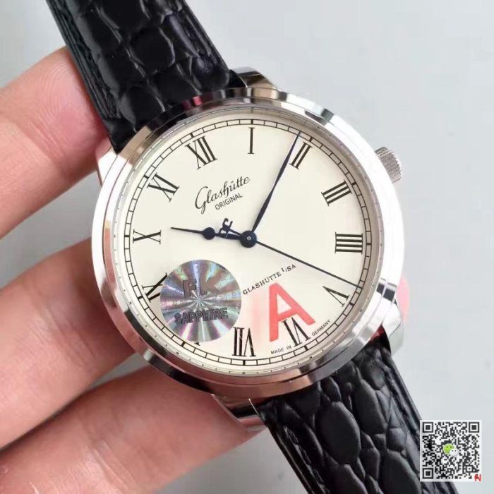 Replica Glashutte Original Senator Excellence 1-39-52-01-02-04 V4 FK Factory Stainless Steel Case White Dial - Image 3