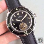 Replica Blancpain Fifty Fathoms Tourbillon JB Factory Black Dial - Image 11