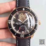 Replica Blancpain Fifty Fathoms Tourbillon 5025-3630-52A Rose Gold Black Dial - Image 2