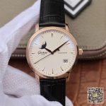 Replica Glashutte Original Senator 1-36-04-04-02-01 Moonphase 18K Rose Gold White Dial - Image 2
