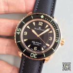 Replica Blancpain Fifty Fathoms 5015-3630-52 ZF Factory Black Dial - Image 4