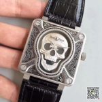 Replica Bell & Ross BR 01 Burning Skull Black Dial - Image 14