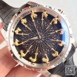 Replica Roger Dubuis Excalibur Knights Of The Round Table II RDDBEX0495 Black Dial - Image 5