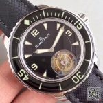 Replica Blancpain Fifty Fathoms Tourbillon JB Factory Black Dial - Image 5