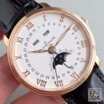 Replica Blancpain Villeret 6654-3642-55B OM Factory White Dial - Image 5