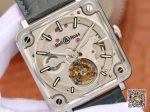 Replica Bell Ross BR-X2 Tourbillon Stainless Steel Brushed Dial - Image 5