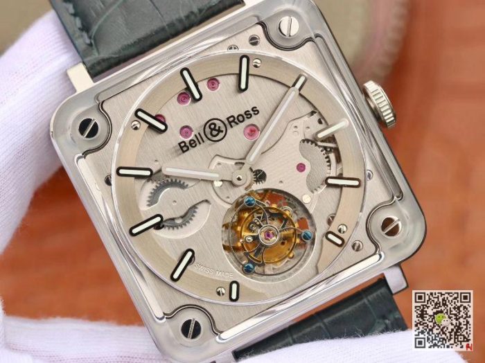 Replica Bell Ross BR-X2 Tourbillon Stainless Steel Brushed Dial - Image 5