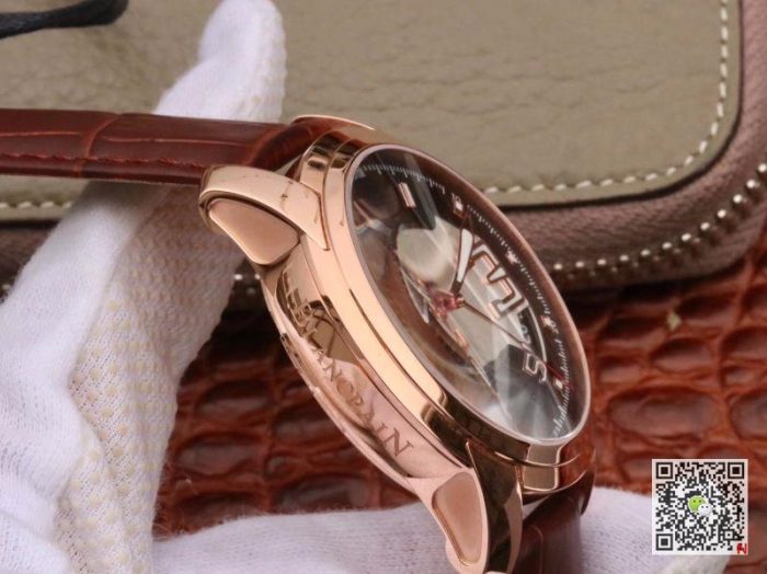 Replica Blancpain L-EVOLUTION 8805-1134-53B Rose Gold Case Black Dial - Image 6