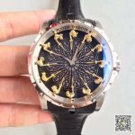Replica Roger Dubuis Excalibur Knights Of The Round Table II RDDBEX0495 Black Dial - Image 2