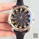 Replica Roger Dubuis Excalibur Knights Of The Round Table II RDDBEX0495 Black Dial - Image 12