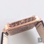 Replica Bell & Ross BR 01 Skull Bronze Rose Gold and Black Dial - Image 16