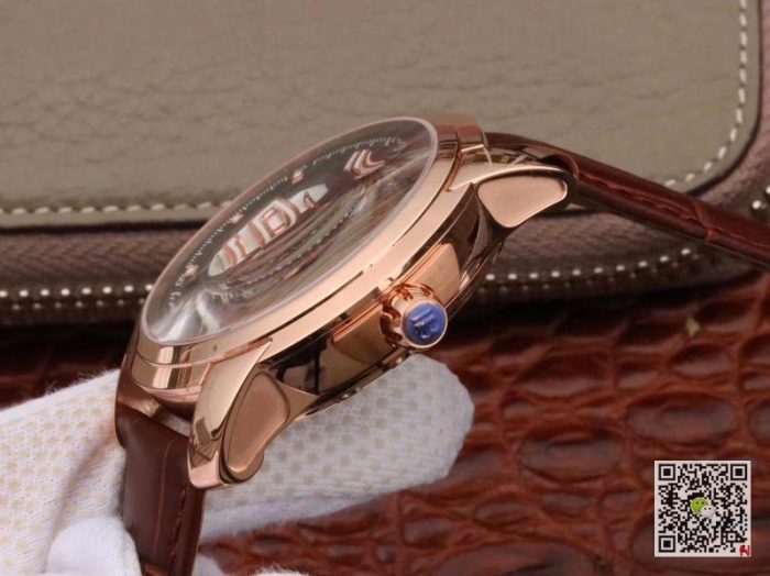 Replica Blancpain L-EVOLUTION 8805-1134-53B Rose Gold Case Black Dial - Image 7