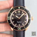 Replica Blancpain Fifty Fathoms 5015-3630-52 ZF Factory Black Dial - Image 11