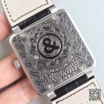 Replica Bell & Ross BR 01 Burning Skull Black Dial - Image 18