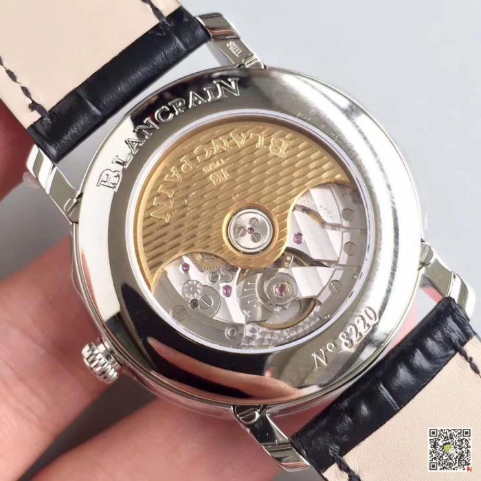 Replica Blancpain Villeret 6654A-1127-55B OM Factory V2 White Dial - Image 8