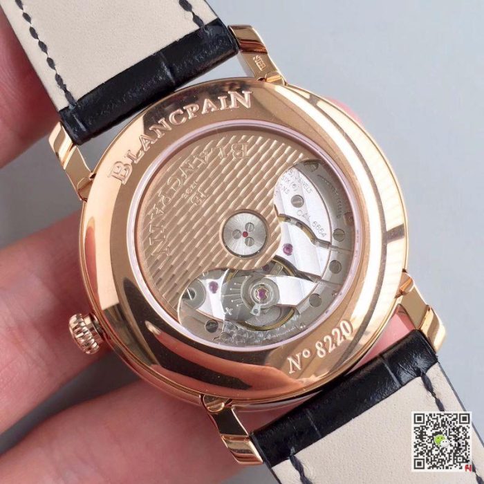Replica Blancpain Villeret 6654-3642-55B OM Factory White Dial - Image 8