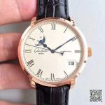 Replica Glashutte Senator Panorama Date Moon Phase 100-04-32-15-04 GF Factory White Dial - Image 12