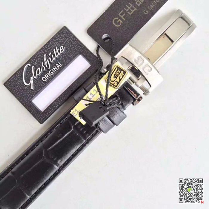 Replica Glashutte Senator Panorama Date Moon Phase 100-04-32-12-04 GF Factory White Dial - Image 9